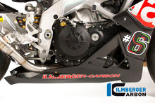 Motorblok beschermer (bellypan) glanzend carbon Aprilia Tuono V4R (2011-2014)