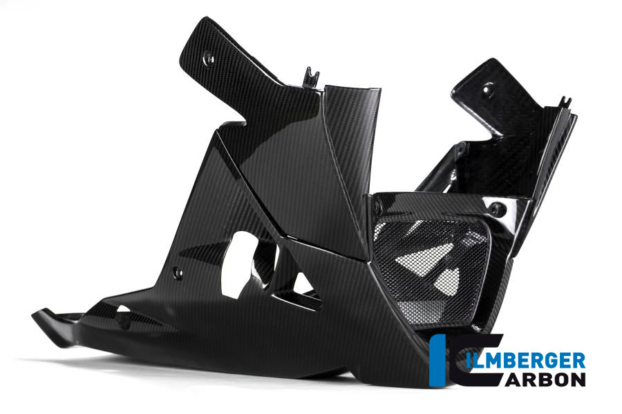 Motorblok beschermer (bellypan) glanzend carbon Aprilia Tuono V4 (2011-2014)