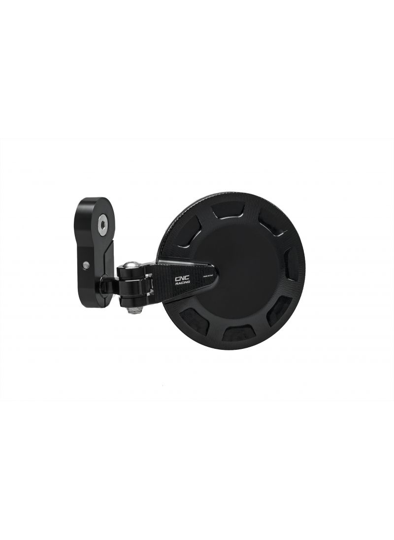 Bar-end mirror Rocket left side  - folding Ducati Hypermotard 1100 EVO (2010-2012)