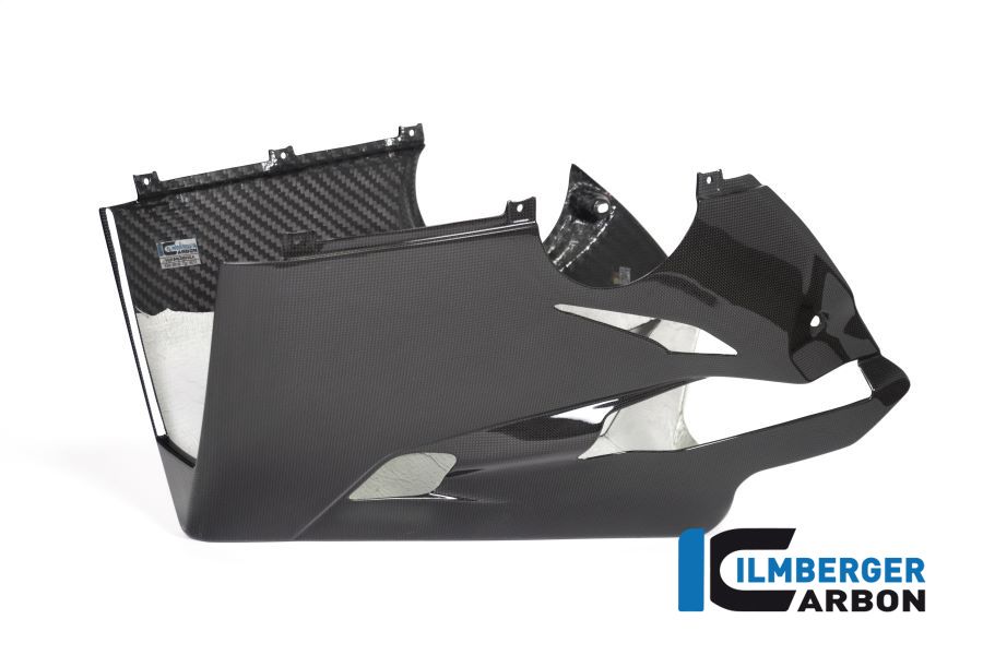 Bellypan para el sistema de escape de la carrera Gloss Ducati Panigale V4R (2021-2024)