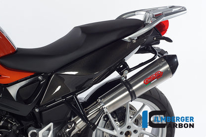 Zijpaneel onder zadel links carbon BMW F 800 R (2009-2011)