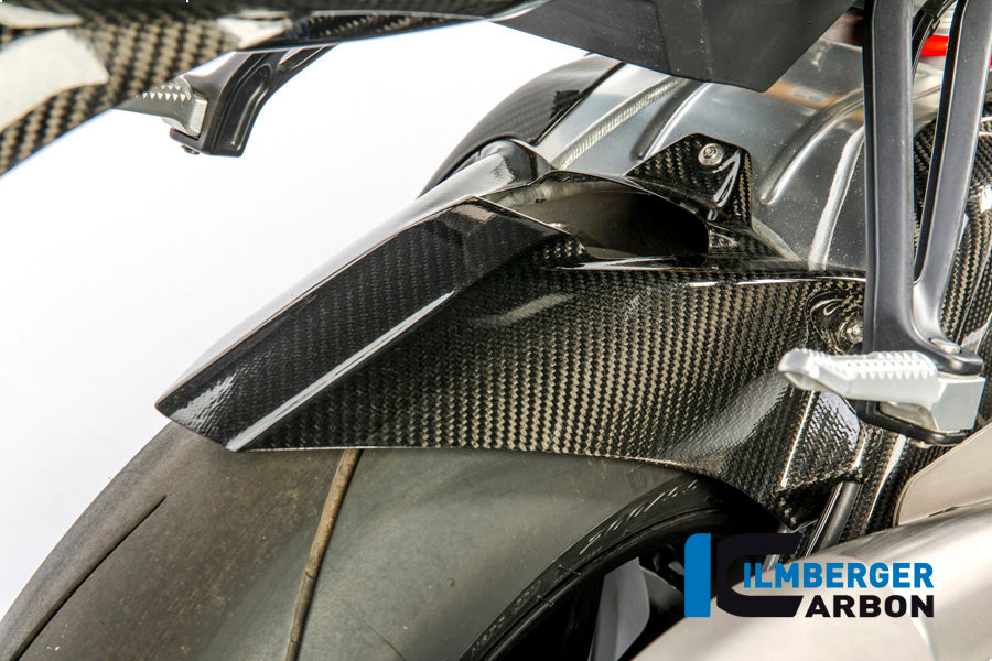 Achterspatbord (hugger) incl. Upper Ketting beschermer with ABS carbon BMW S1000RR (2015-2016)
