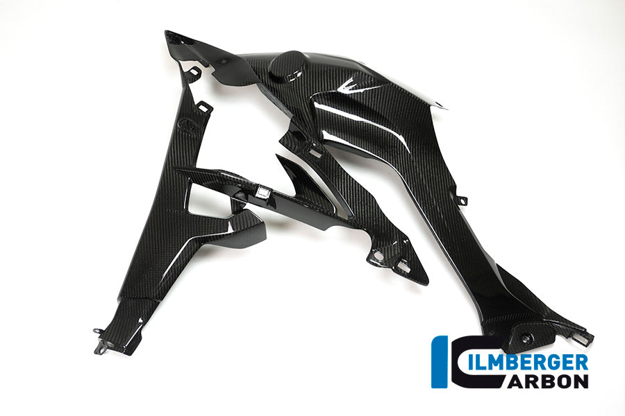 Radiatorcover incl. logo-drager links carbon BMW S1000XR Sport SE (2018-2019)