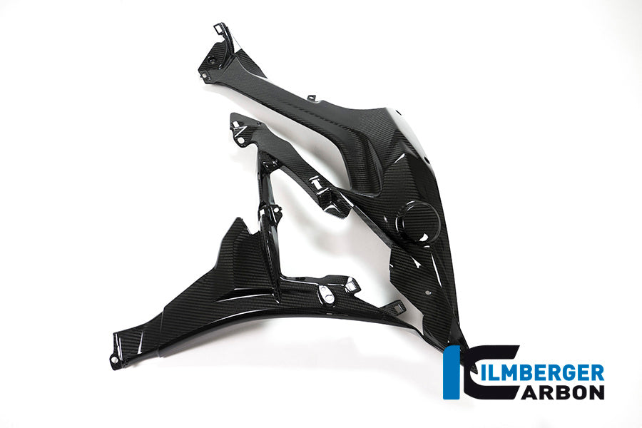 Radiatorcover incl. logo-drager rechts carbon BMW S1000XR Sport (2018-2019)