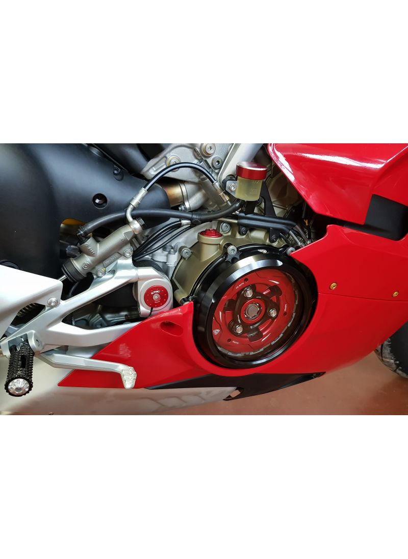 Clear clutch case cover Ducati Panigale V4 V4S