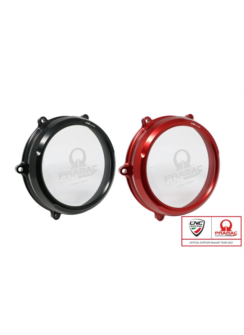 Clear clutch case cover Ducati Panigale V4/V4S Pramac Racing Limited Edition