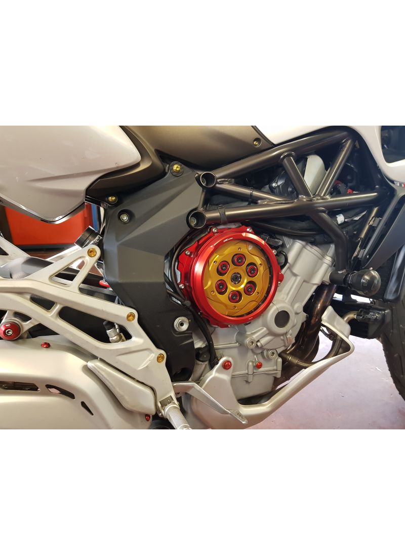 Transparant clutch cover hydraulic clutch MV Agusta 800