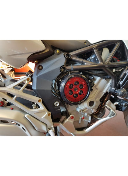 Transparant clutch cover hydraulic clutch MV Agusta 800