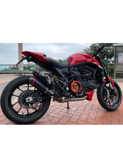 Bovenste handkap mat carbon Ducati Hypermotard 950RVE (2020-2025)