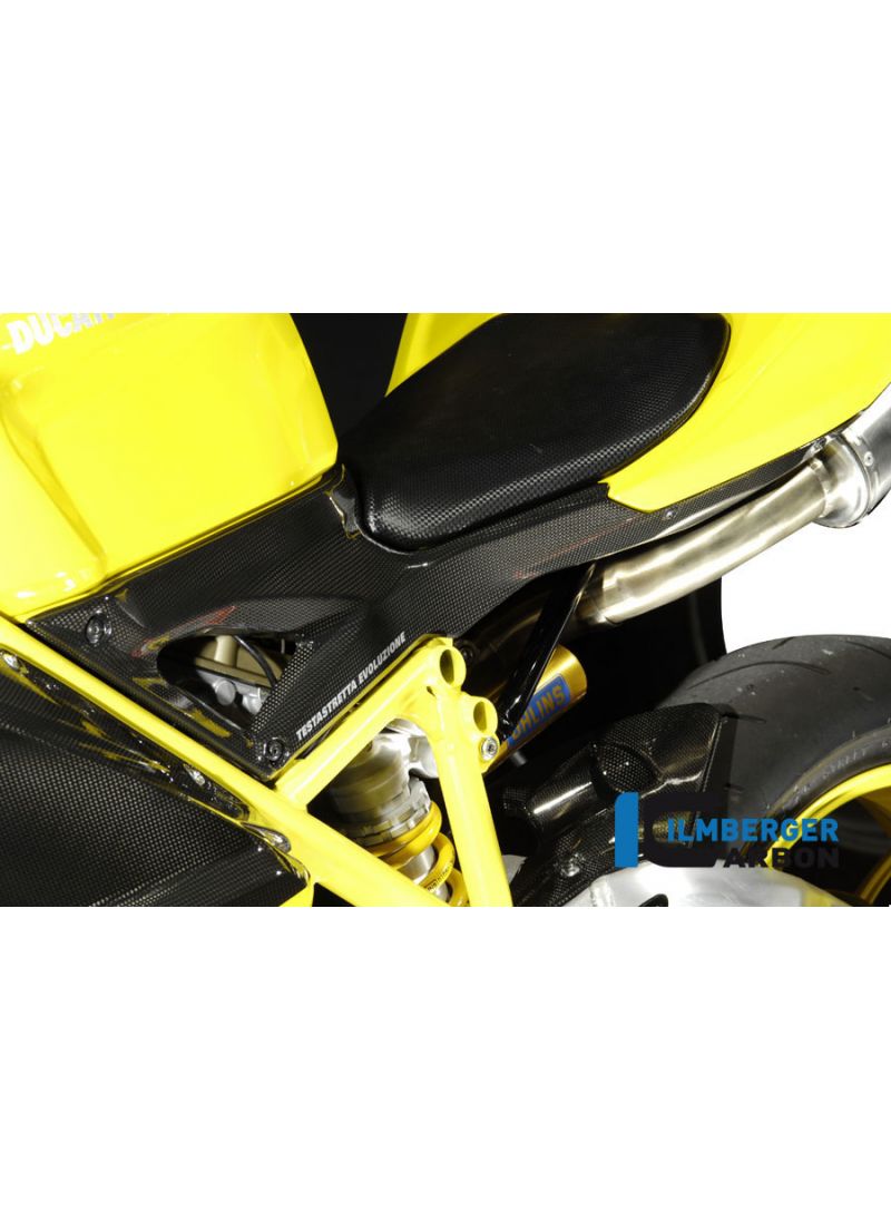 Conjunto de cubierta de la caja de airbox de carbono Ducati 1198 (2009-2011)