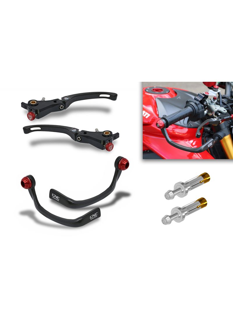 Carbon Levers plus Guards Discount Pack Streetfighter V4 V4S