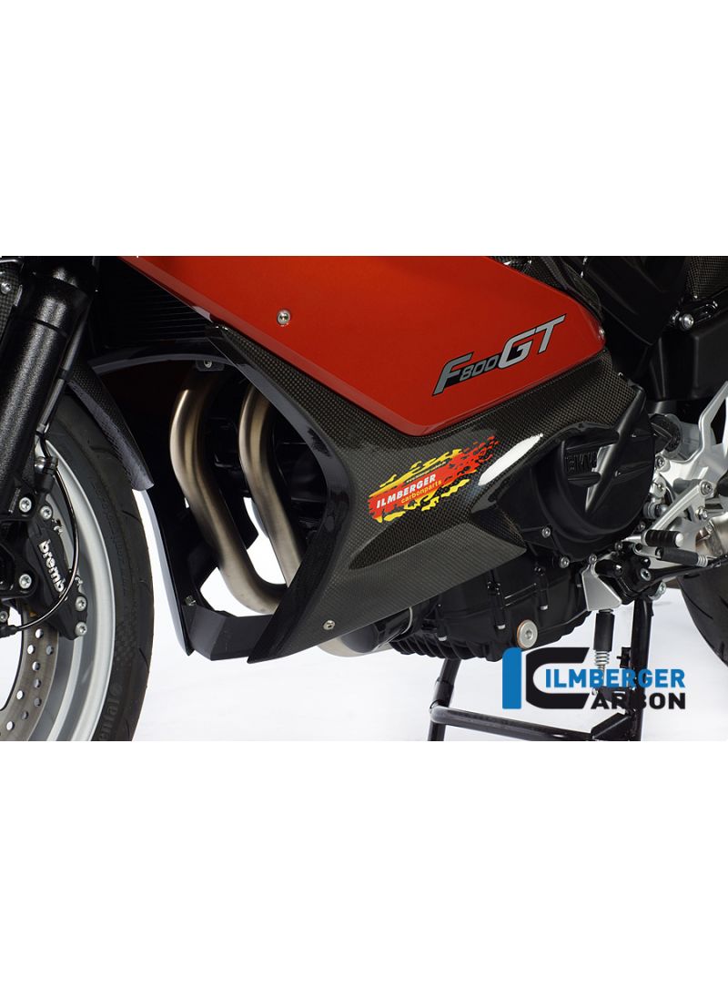 Attachement du carbone Cowl inférieur (nombril) - côté gauche - BMW F 800 GT (2013-2018)