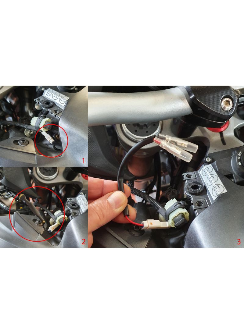 CNC Racing electrical accessory wiring kit Ducati