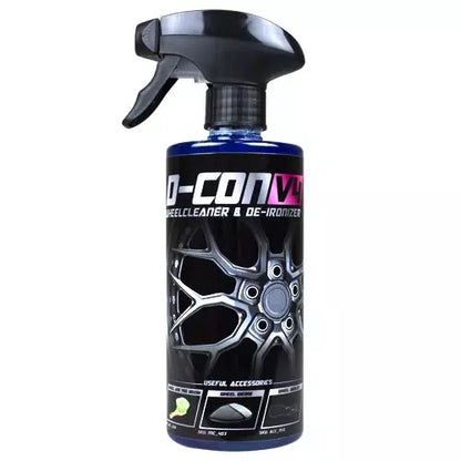 D -Con V4 Wheel Cleaner De -Ironizer - Ultimate Relen Cleaner, Flight Rust And Lacquearer - 500ml