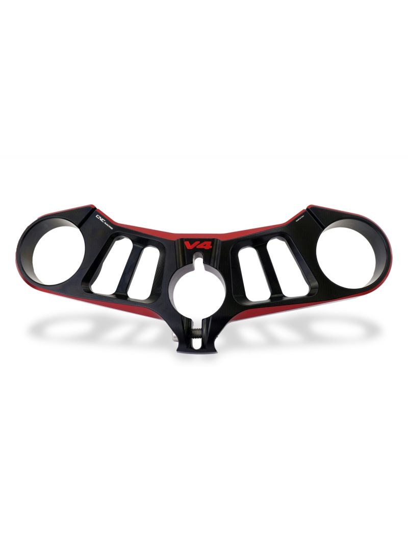 Bicolore Black-Red Top Triple Clamp Ducati Panigale V4 V4S