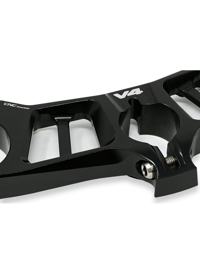 Top Triple Clamp Black Ducati Panigale V4 V4S