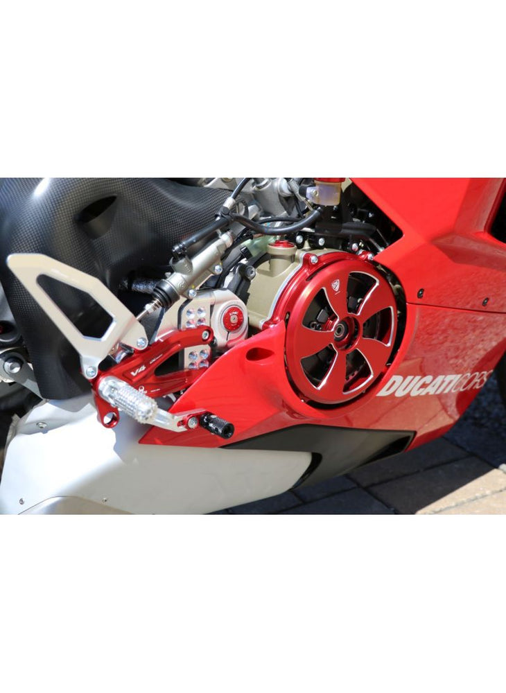 
                  
                    Dry Clutch Cover Panigale V4 R
                  
                