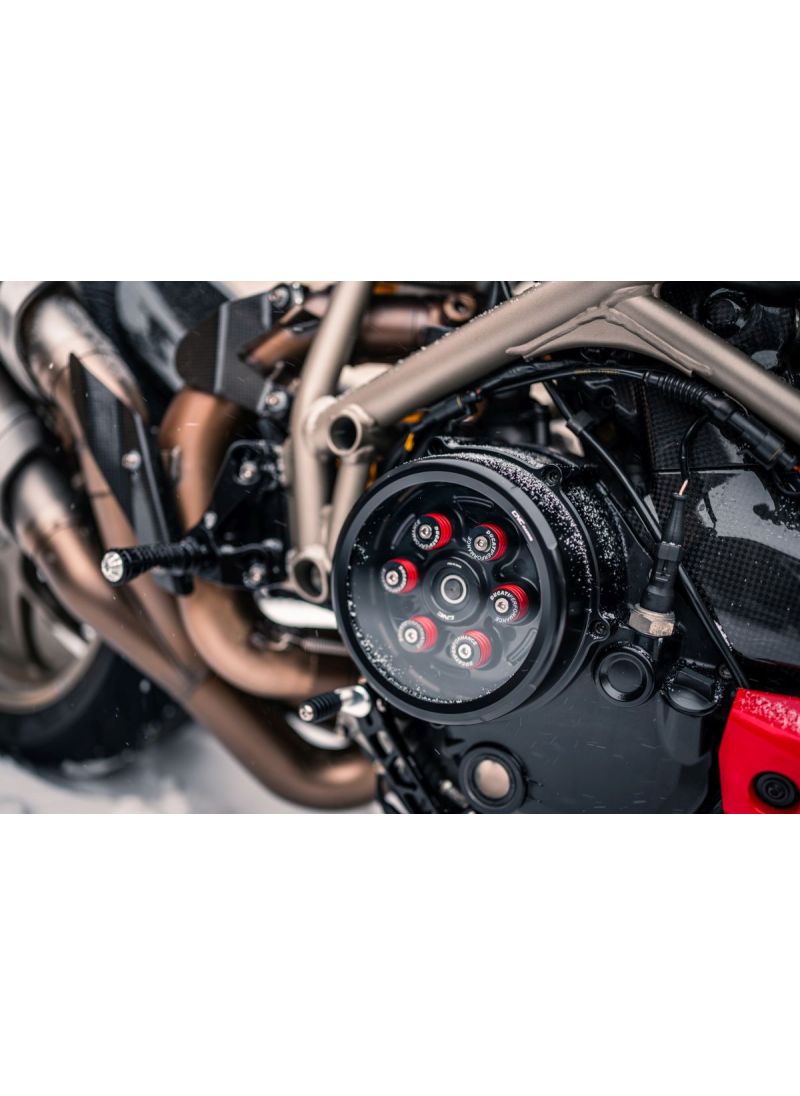 Clutch cover 'Clear' for Ducati dry clutch