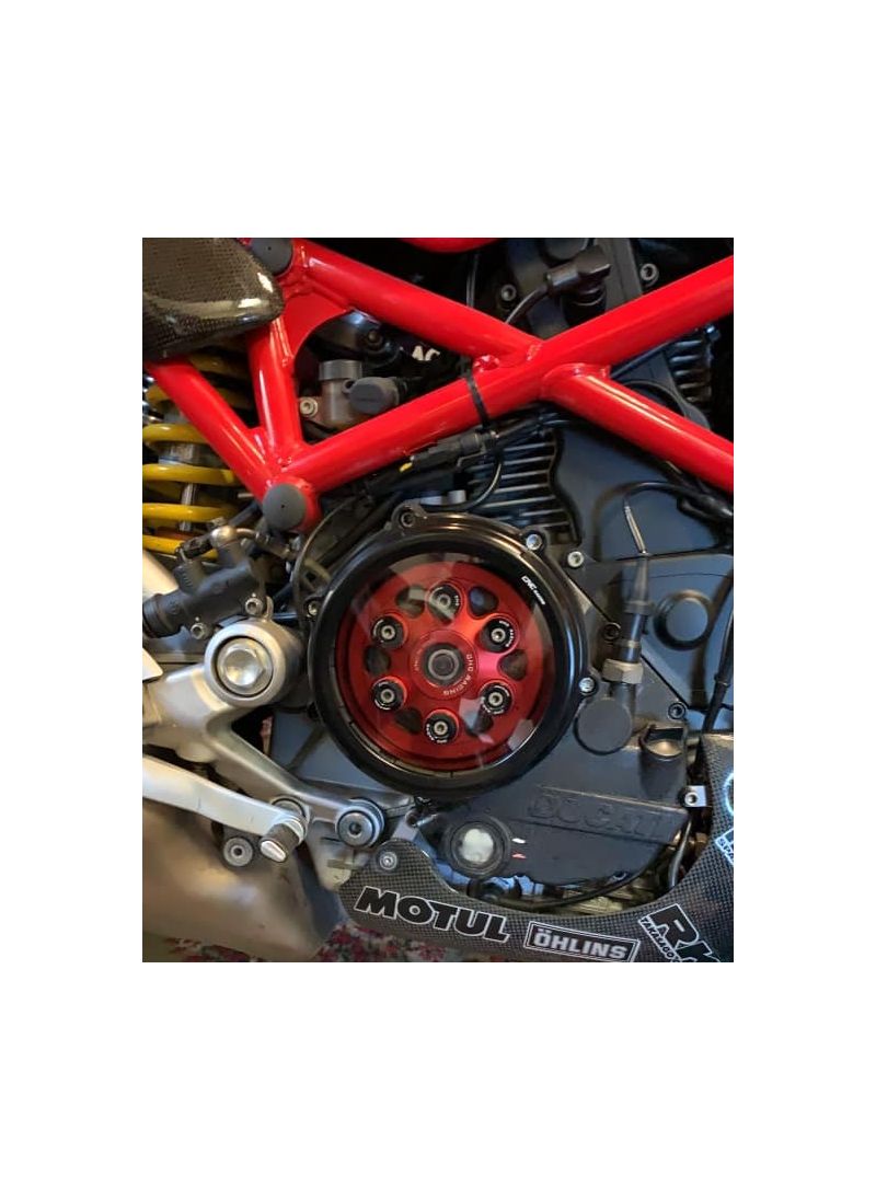 Clutch cover 'Clear' for Ducati dry clutch