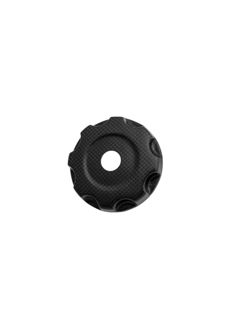 CNC Racing Carbon tankdop cover - Ducati Hypermotard 1100 EVO (2010-2012)