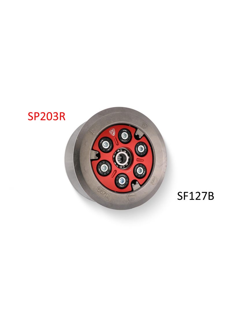 Clutch spring retainer kit for wet clutch Ducati