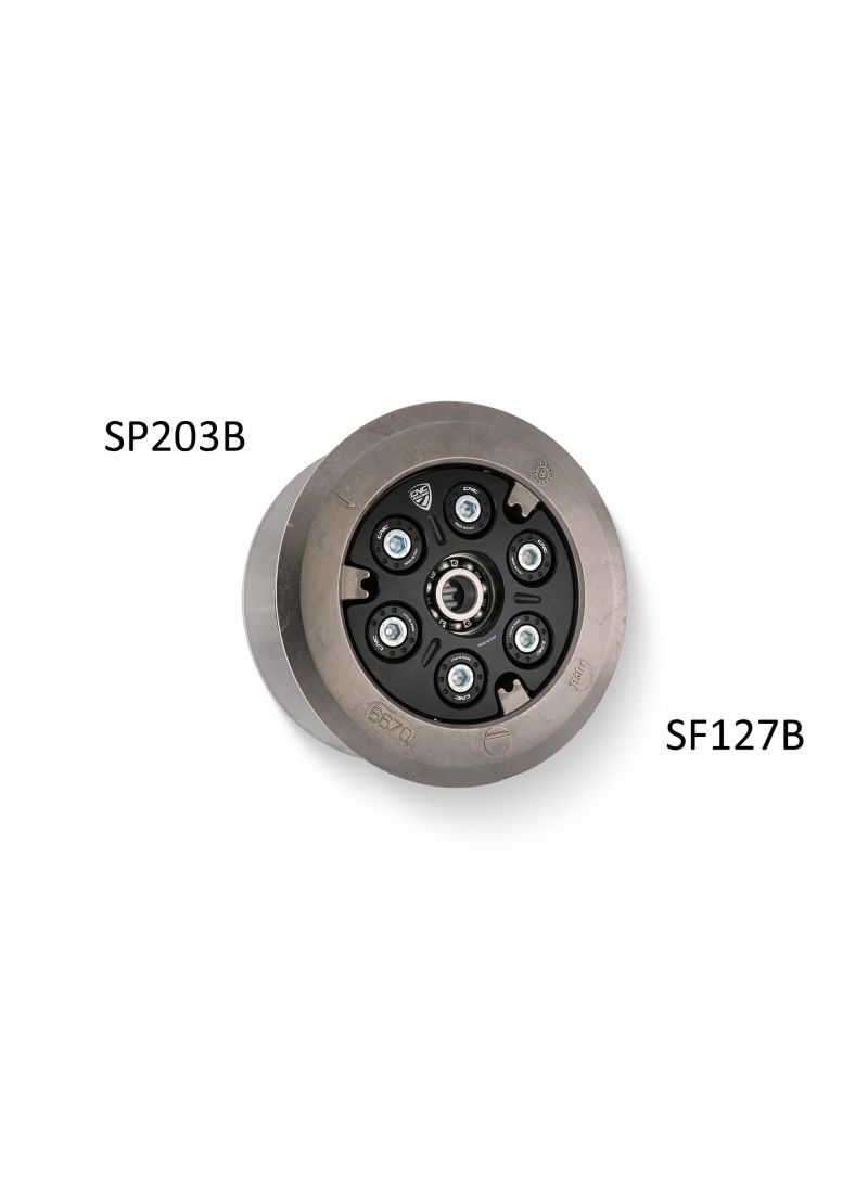 Clutch spring retainer kit for wet clutch Ducati
