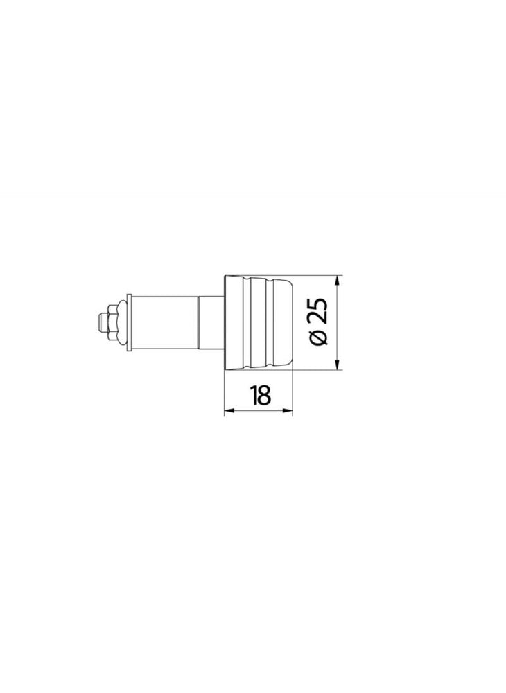 
                  
                    CNC Racing Handlebar End Weight Set 'Nuovo'
                  
                