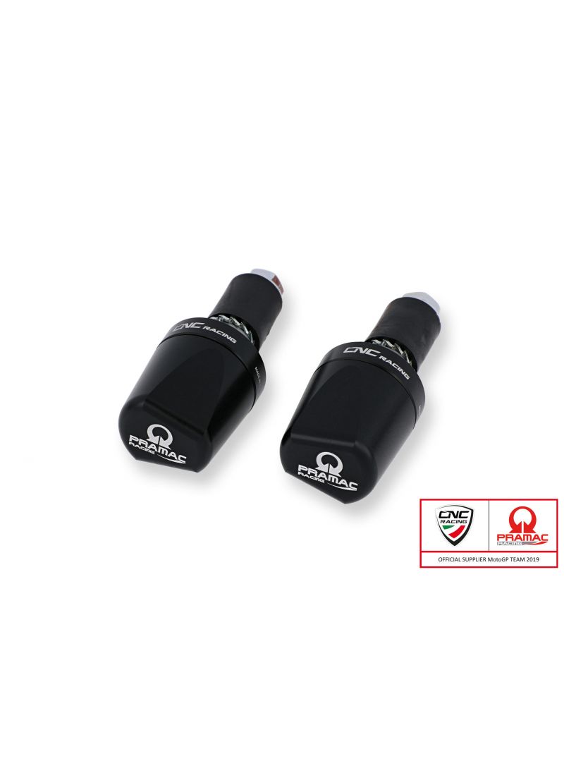 Handlebar end weights 'Look' - Pramac Limited Edition