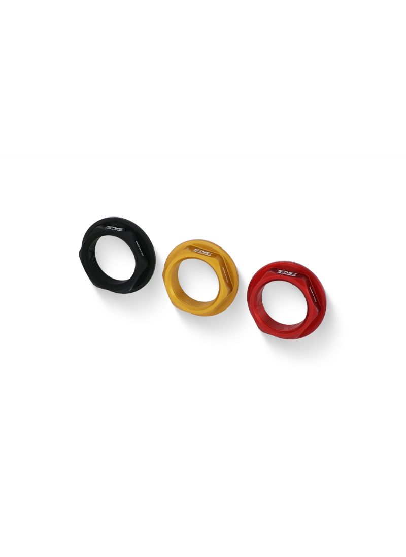 Rear axle nut set - black red gold silver Ducati Panigale V2S FB63 (2026)