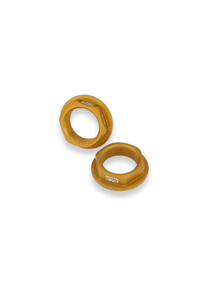 Rear axle nut set - black red gold silver Ducati Panigale V2S FB63 (2026)