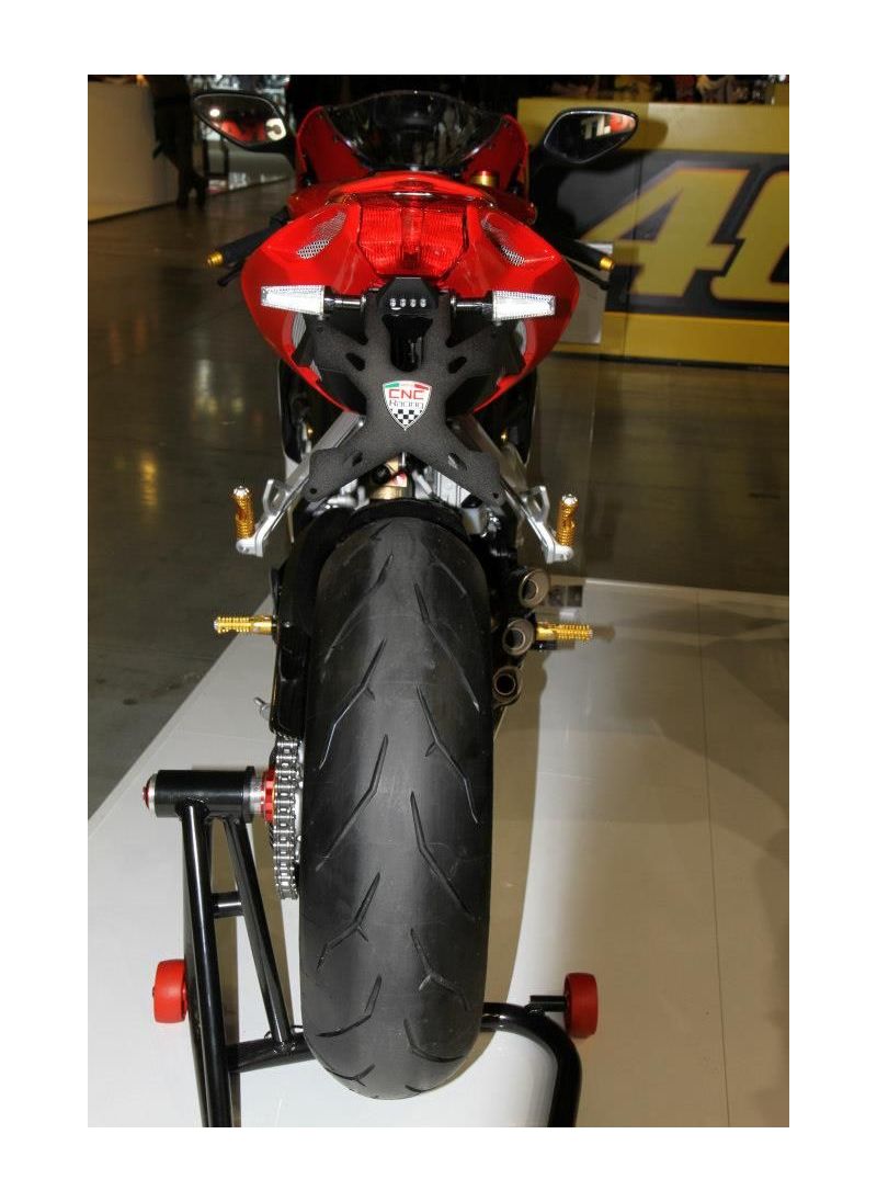 CNC Racing license plate support kit Ducati Hypermotard 1100 EVO (2010-2012)