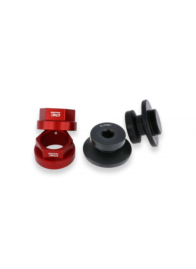 Achteras moerenset incl. paddockstand bobbins Ducati Monster V2 (2026+)