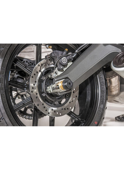 Rear axle nut and swingarm bobbin set Monster Scrambler