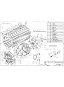 CNC Racing slipper clutch Master Tech Ducati Hypermotard 1100 EVO (2010-2012)