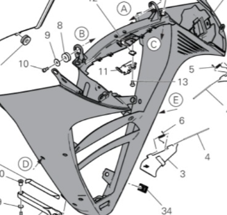 Radiator side pod complete ombouwkit Ducati Panigale V4S (2027+)