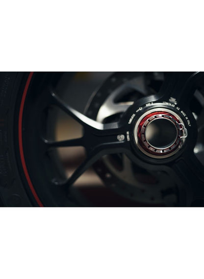 Rear wheel nut Ducati RH bicolor