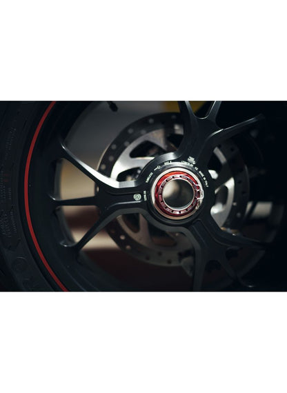 Rear wheel nut Ducati RH bicolor