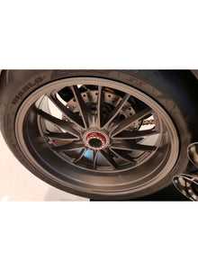 Titanium rear wheel nut Ducati RH bicolor