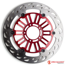 Discacciati voorremschijf 320 mm Ducati Monster 1200 (2014-2016) - rode naaf