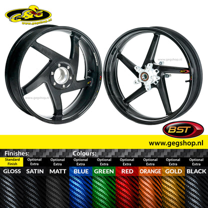 BST Carbon Voorvelg Diamond TEK 3,5 x 17" Triumph Speed Triple 1050 2011 - 2017