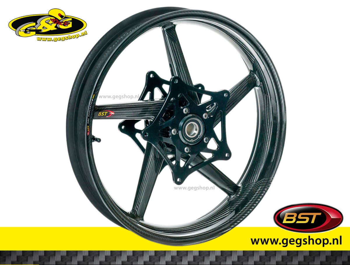 BST Carbon Voorvelg Diamond TEK 3,5 x 17" Triumph Speed Triple 1050 2011 - 2017