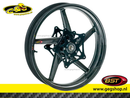 BST kolfrontfälg Black Diamond 3,5 x 17 "Suzuki GSXR1000 2005 - 2008