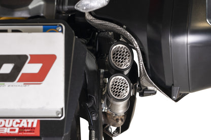 QD slip-on uitlatenset Power-Gun Ducati Multistrada V2 (2022-2024)