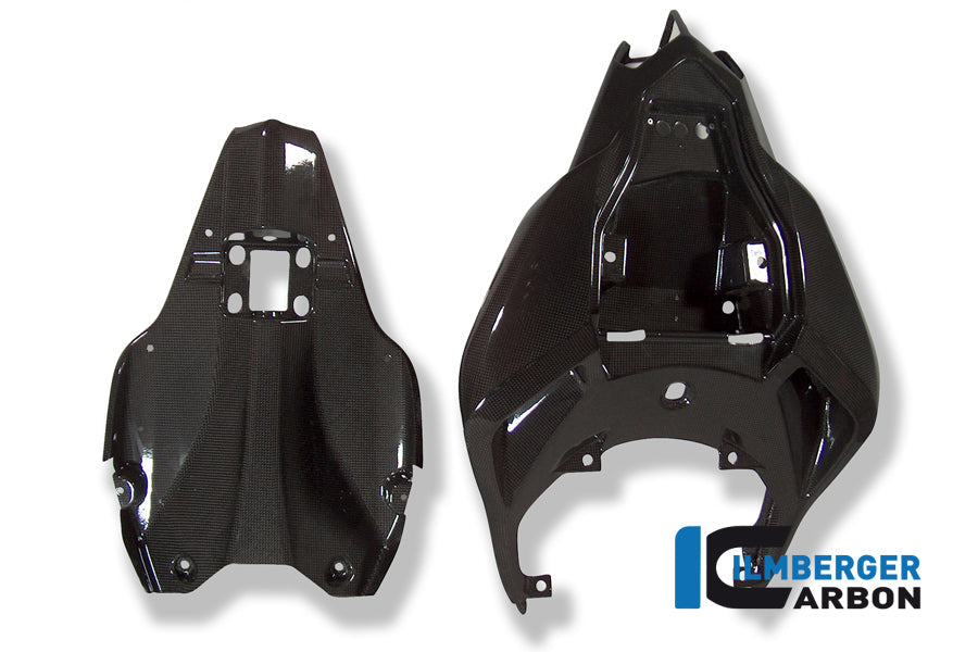 Achterkuip carbon Biposto incl. undertail (hitteschild) Ducati 1198S (2009-2011)