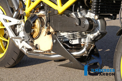 Distributieriemcover horizontaal carbon Ducati Hypermotard 1100S (2007-2009)