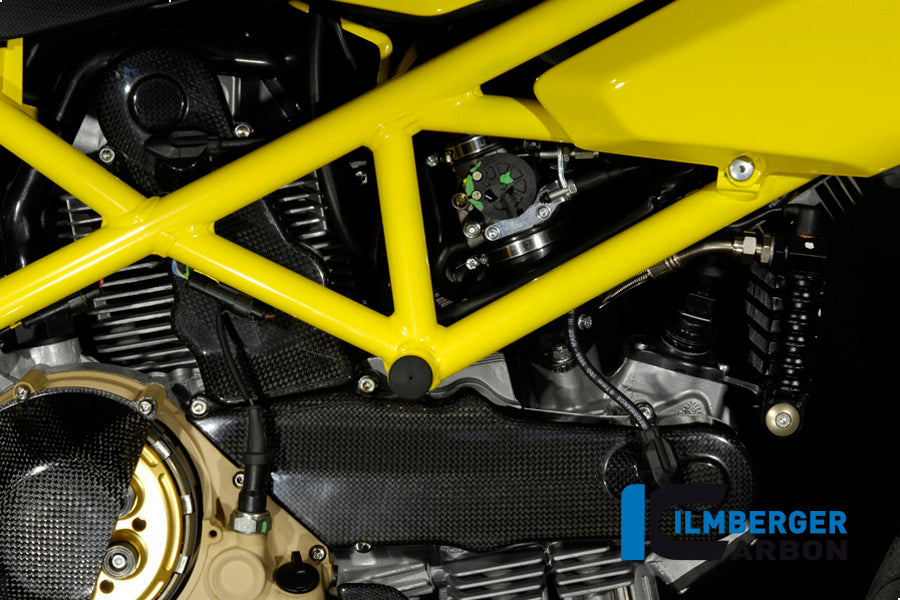 Distributieriemcover verticaal carbon Ducati Hypermotard 1100 EVO (2010-2012)