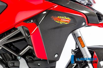 Zijkuip paneel rechts glanzend carbon Ducati Multistrada Enduro 1200 (2016-2018)