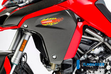 Zijkuip paneel links glanzend carbon Ducati Multistrada 950S (2019-2021)