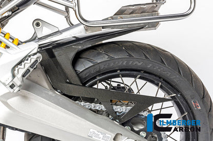 Achterspatbord (hugger) incl. kettingbeschermer glanzend carbon Ducati Multistrada Enduro Pro 1260 (2019)