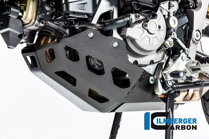 Motorblok beschermer (bellypan) glanzend carbon Ducati Multistrada Enduro 1200 (2016-2018)